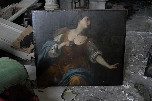 Δύο έργα της Τζεντιλέσκι στα ερείπια της Βηρυτού;