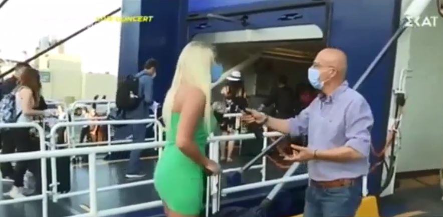 Ξεσπά η ταξιδιώτισσα που έγινε viral από ρεπορτάζ του ΣΚΑΙ