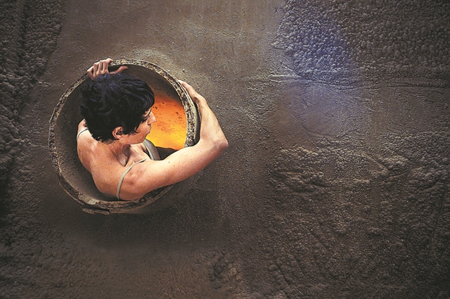 Η τέχνη φωτίζει το άγνωστο Αδριάνειο Υδραγωγείο