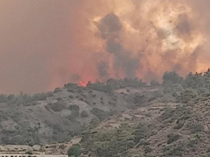 Κύπρος: Πύρινη κόλαση – Εκκενώνονται χωριά – Καίγονται σπίτια
