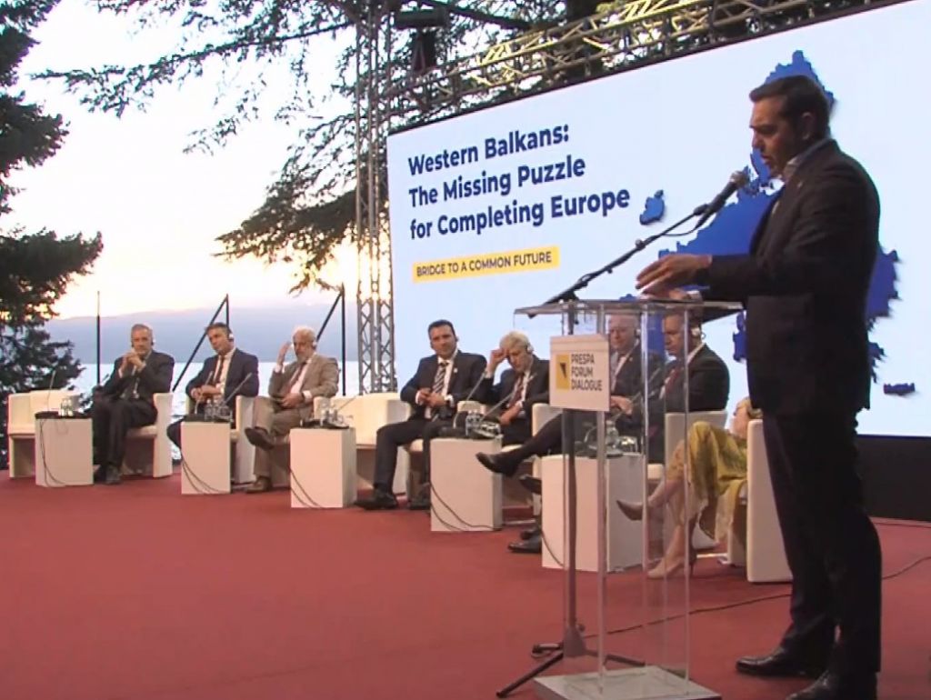 Τσίπρας: Η υλοποίηση της Συμφωνίας των Πρεσπών είναι η απάντηση στους εχθρούς της