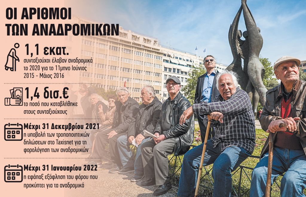 Η ώρα της Εφορίας για 1,1 εκατ. συνταξιούχους