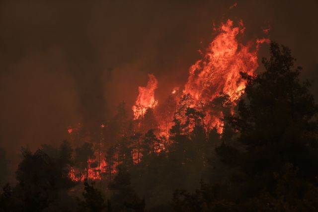 Η εξέλιξη του πύρινου μετώπου από δορυφόρο της NASA