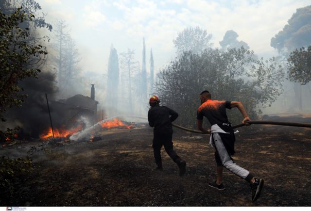 Η Ελλάδα φλέγεται – 56 πυρκαγιές σε εξέλιξη – Θα υπάρξουν διακοπές ρεύματος – Ανησυχία λόγω των ισχυρών ανέμων