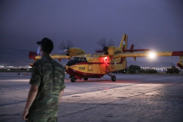 Καναντέρ από Γαλλία, Κροατία και Ισπανία έτοιμα να επιχειρήσουν στην Εύβοια