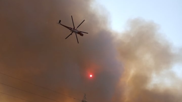 Ρόδος – Μάχη με τις αναζωπυρώσεις