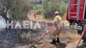 Ηλεία – Εστίες φωτιάς σε Πύργο και Αρχαία Ολυμπία