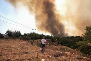 Ηράκλειο – Φωτιά στην Αγία Βαρβάρα