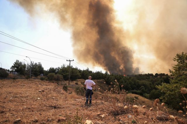 Ηράκλειο – Φωτιά στην Αγία Βαρβάρα