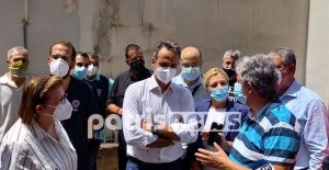 Στην πυρόπληκτη Ηλεία ο Μητσοτάκης