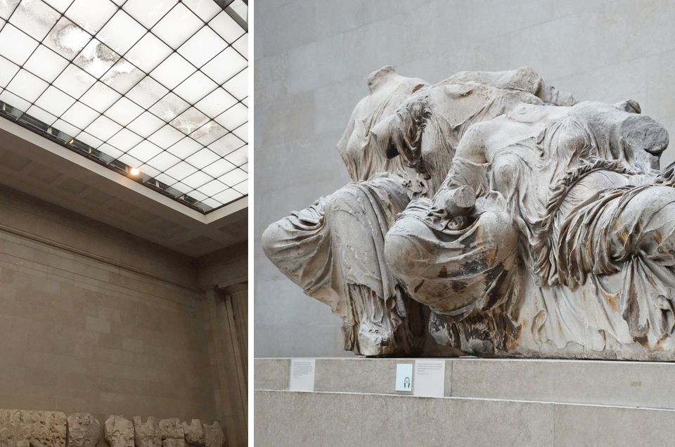 Βρετανικό Μουσείο – Εικόνες εγκατάλειψης, μπήκε νερό από την οροφή