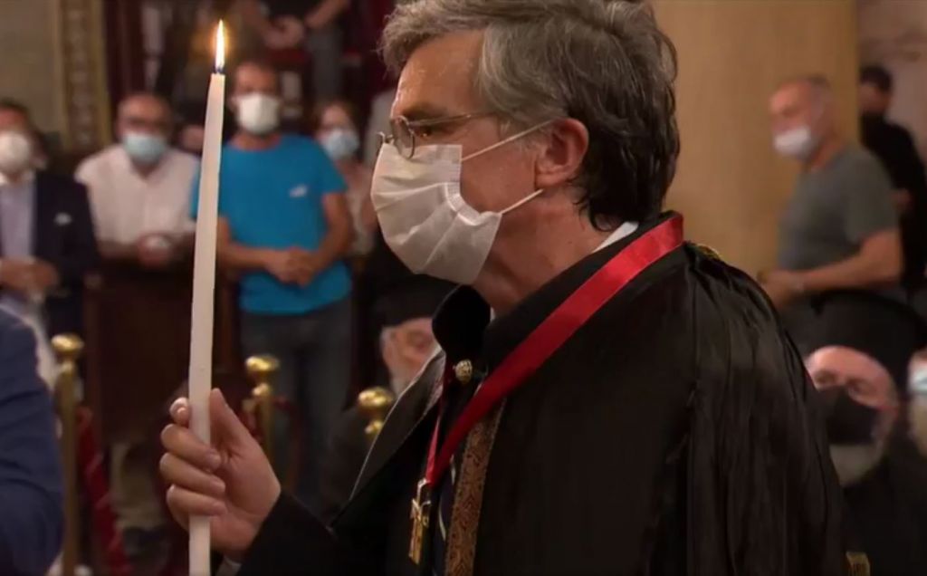 Σωτήρης Τσιόδρας – Χειροθετήθηκε «Αρχων Οφφικιάλιος»