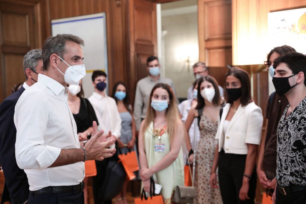 Μητσοτάκης – Συνάντηση με νέους ελληνικών «start up»