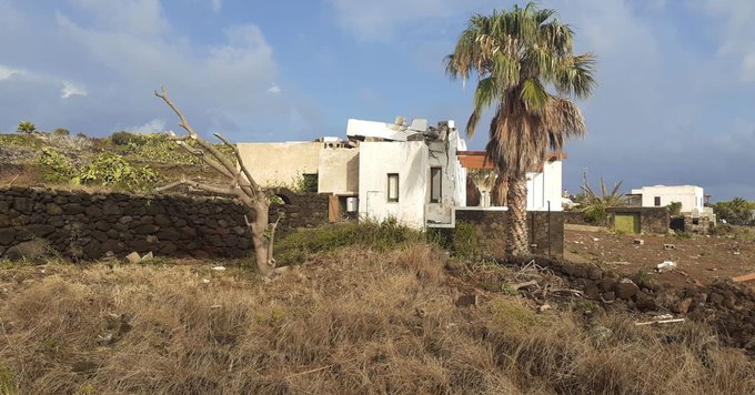 Ιταλία –  Ανεμοστρόβιλος έπληξε το νησί Παντελερία αφήνοντας πίσω του δύο νεκρούς