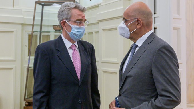 Δένδιας – Συνάντηση με Πάιατ