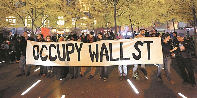 Η «κατάληψη» της Γουόλ Στριτ, 10 χρόνια μετά