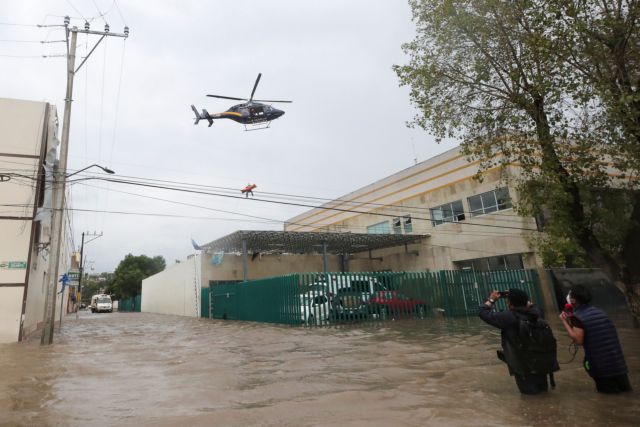 Πλημμύρες στο Μεξικό – 17 νεκροί σε νοσοκομείο, οι περισσότεροι έπασχαν από κοροναϊό