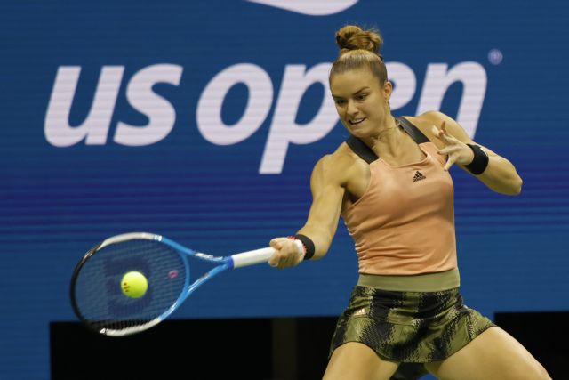 Ο πανηγυρισμός της Σάκκαρη μετά τον θρίαμβο