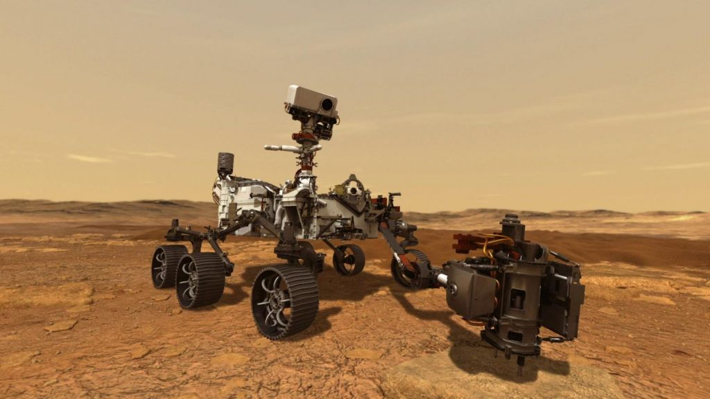 NASA – Το ρόβερ Perseverance συνέλεξε δείγμα από τα πετρώματα του Αρη