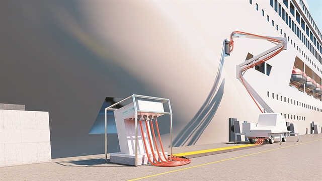 Στην… πρίζα τα πλοία όταν πιάνουν λιμάνι