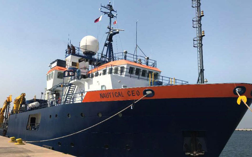 Νέα παρενόχληση του ερευνητικού Nautical Geo στην Κύπρο