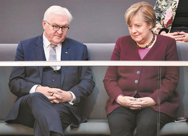 Η Μέρκελ στα… θεωρεία της Μπούντεσταγκ