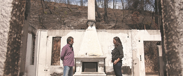 Η καμένη γη της Εύβοιας και η απειλή της πλημμύρας