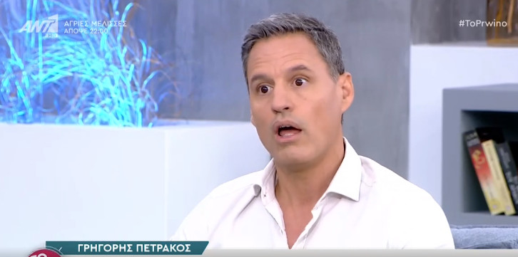 Γρηγόρης Πετράκος – «Από το βλεννογόνο της μύτης μου δεν περνάει όχι κοροναϊός, ούτε ο Τιτανικός…»