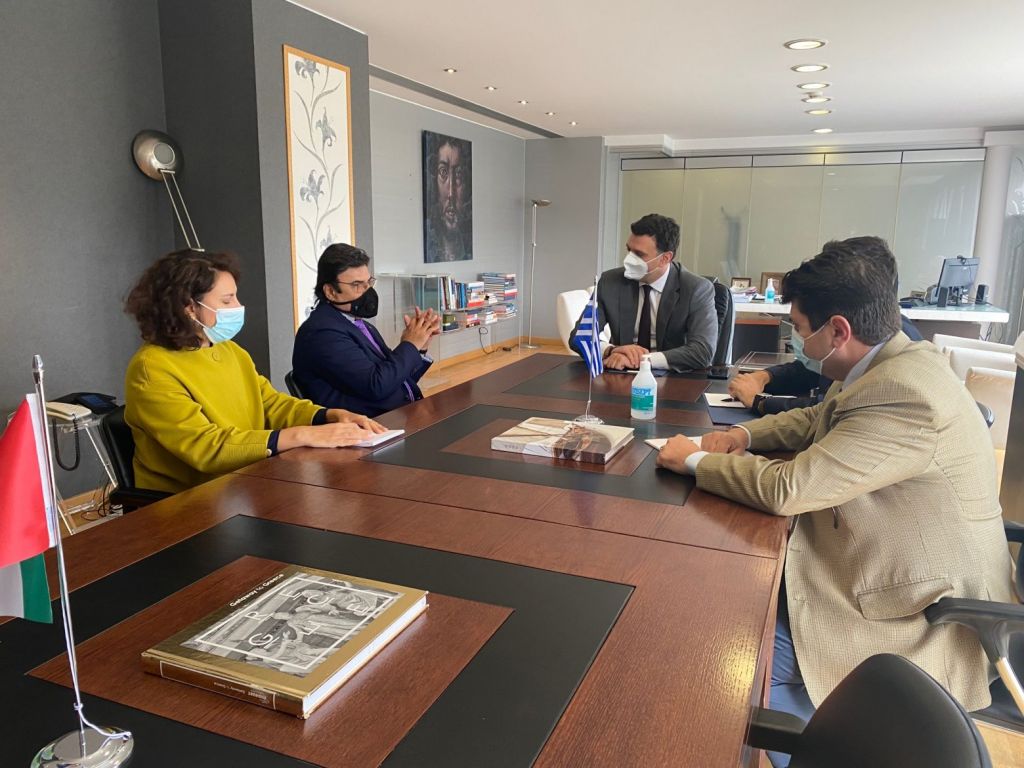 Συνάντηση Κικίλια με τον πρέσβη των Ηνωμένων Αραβικών Εμιράτων