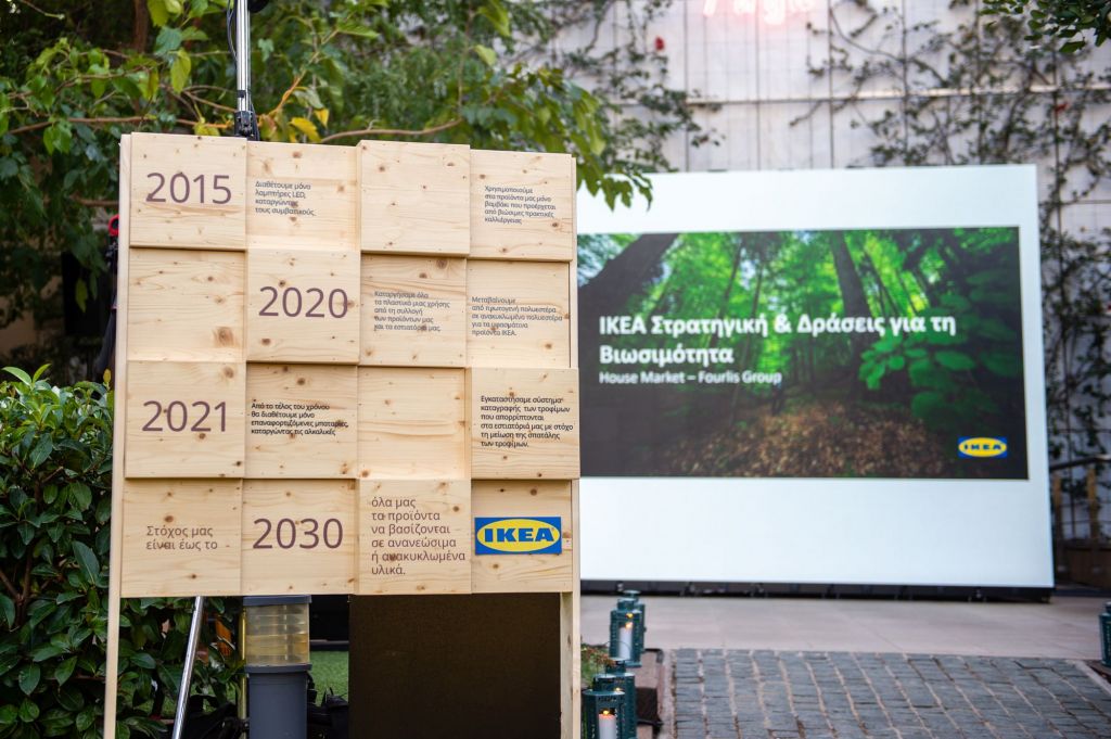 Η ΙΚΕΑ, εταιρεία του Ομίλου FOURLIS, προωθεί τη βιωσιμότητα για μια καλύτερη καθημερινή ζωή!