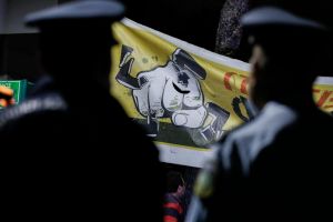 Αντιφασιστική πορεία μετά την επίθεση ακροδεξιών