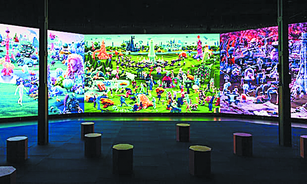 Ο κήπος των… ψηφιακών απολαύσεων στη Μαδρίτη