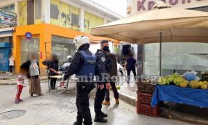 Χάος σε λαϊκή αγορά της Λαμίας – Άγριο ξύλο ανάμεσα σε πωλητή και ιδιοκτήτη καταστήματος