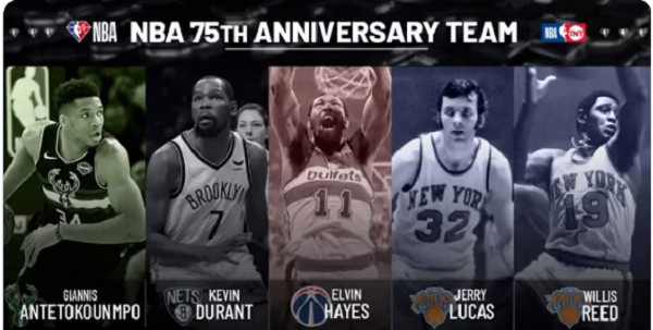 Ο Γιάννης στη λίστα με τους 75 κορυφαίους του ΝΒΑ