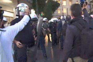 Ενταση στο Πανεκπαιδευτικό συλλαλητήριο