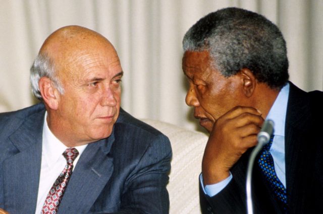 Νότια Αφρική – Πέθανε ο πρώην πρόεδρος Φρεντερίκ Ντε Κλερκ