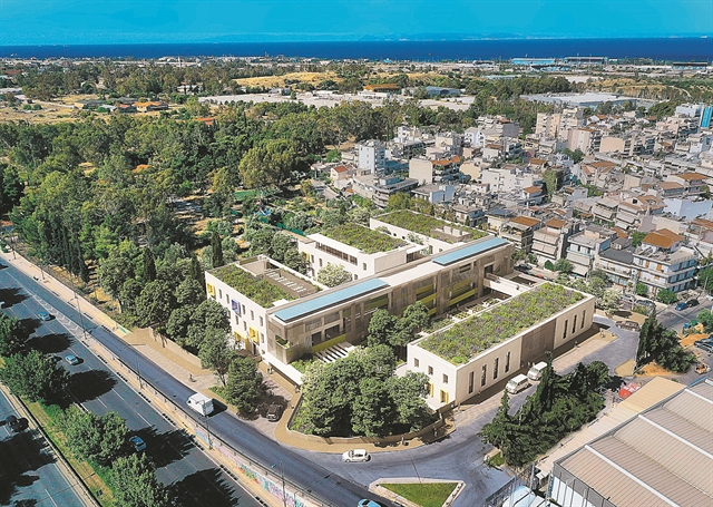 Τo πρώτο κτίριο στο Ελληνικό