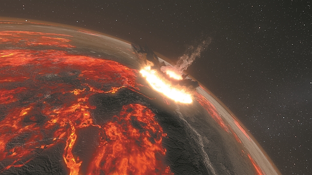 Η Γη 4,6 δισ. χρόνια πριν