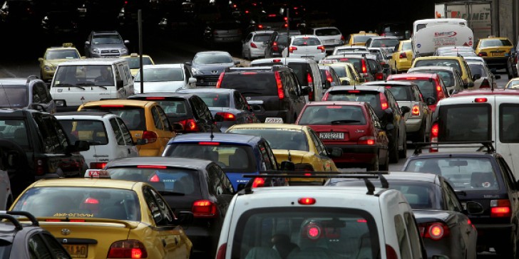 Κίνηση – Σημειωτόν οι οδηγοί στον Κηφισό