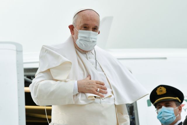 Πάπας Φραγκίσκος – Συνάντηση με πρόσφυγες και προσευχή πριν αναχωρήσει για Κύπρο | tanea.gr