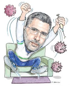 Το σκίτσο της Εφης Ξένου για τα ΝΕΑ 2/12/2021