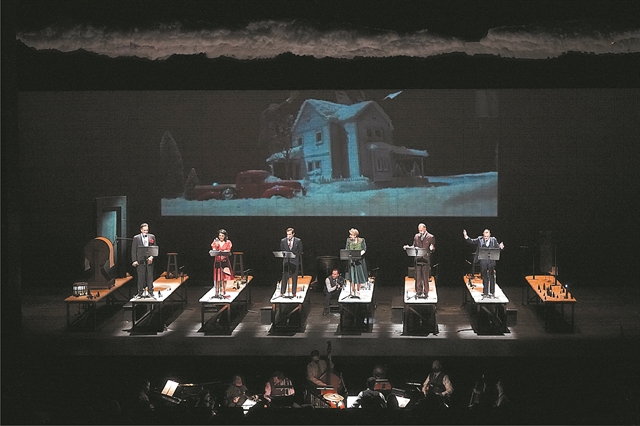 Το ραδιόφωνο επί σκηνής