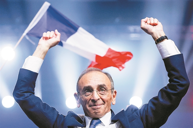 Στριμώχνει τη Μαρίν Λεπέν ο Ερίκ Ζεμούρ