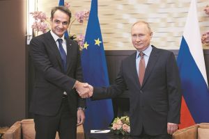 Ασκήσεις ισορροπίας με το Ουκρανικό