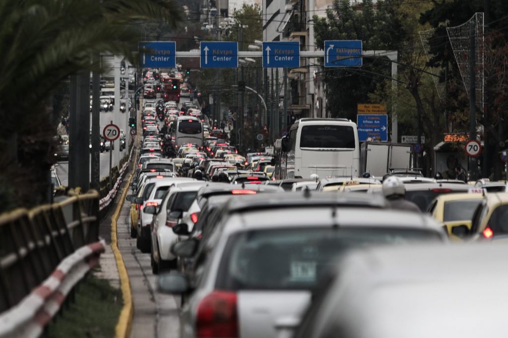 Κυκλοφοριακό έμφραγμα στην Αθήνα