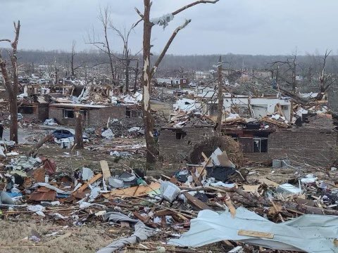 ΗΠΑ –  Σε κατάσταση μείζονος καταστροφής κήρυξε το Κεντάκι ο Μπάιντεν