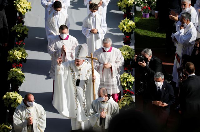 Κύπρος – Χειροπέδες σε άνδρα που προσπάθησε να εισέλθει με μαχαίρι στο χώρο που λειτουργούσε ο Πάπας Φραγκίσκος