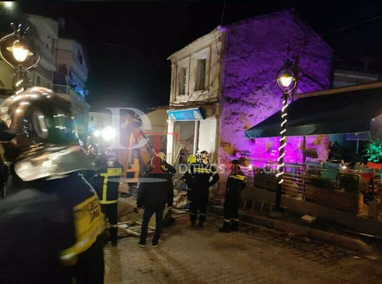 Κατέρρευσε κτίριο στην Καστοριά – Αγωνιώδεις προσπάθειες να απεγκλωβιστεί άνθρωπος