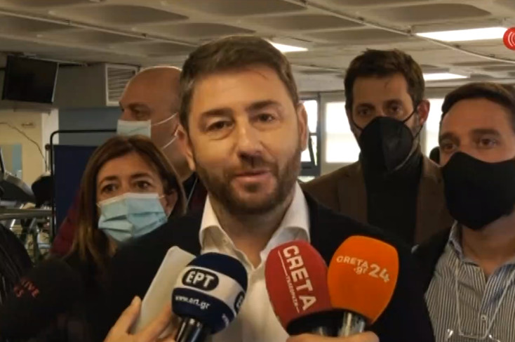 ΚΙΝΑΛ – Ψήφισε στο Ηράκλειο ο Νίκος Ανδρουλάκης – Ζητώ καθαρή εντολή για ανανέωση και ενότητα