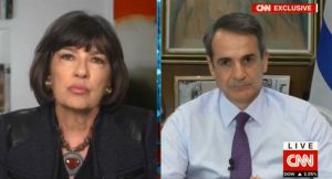 Κυριάκος Μητσοτάκης στο CNN –  Ο υποχρεωτικός εμβολιασμός ήταν η μόνη επιλογή
